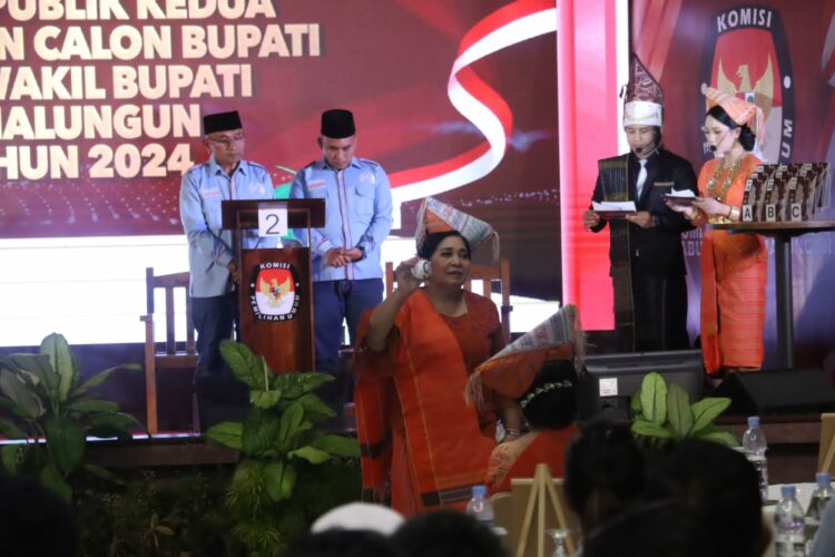 Polres Simalungun Terus Gaungkan Pesan Persatuan dan Demokrasi Dalam Debat Publik Kedua Pilkada Simalungun 2024.