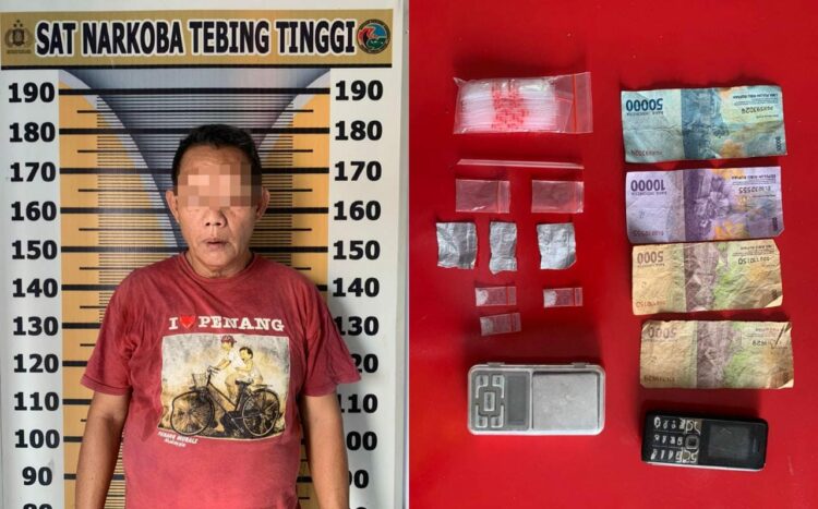 Pelaku & Barang Bukti di Amankan Polres Tebingtinggi.