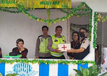 Ops Ketupat toba 2024 Subsatgas Dokkes Polres Pematangsiantar Cek Kesehatan di Setiap Pos Pelayanan & Pengamanan.