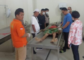 Saat Ini Mayat Korban Sudah di RS Bhayangkara.