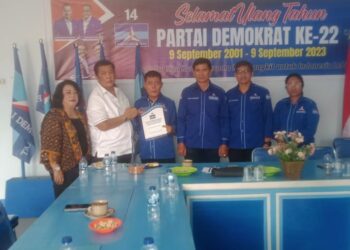 Daftar ke Partai Demokrat Yan Santoso Purba Akan Terapkan Kepemimpinan Brigjend Radjamin Purba SH.