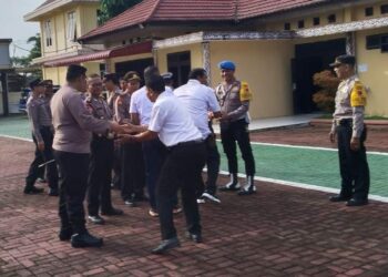 Kapolres Simalungun Apresiasi Kinerja Personel Dalam Operasi Ketupat Toba 2024, Gelar Halal Bihalal Sebagai Wujud Syukur.