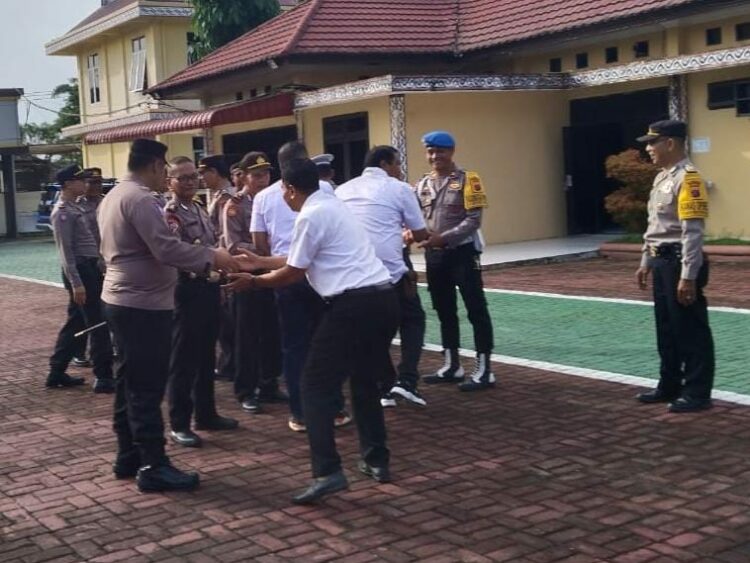 Kapolres Simalungun Apresiasi Kinerja Personel Dalam Operasi Ketupat Toba 2024, Gelar Halal Bihalal Sebagai Wujud Syukur.