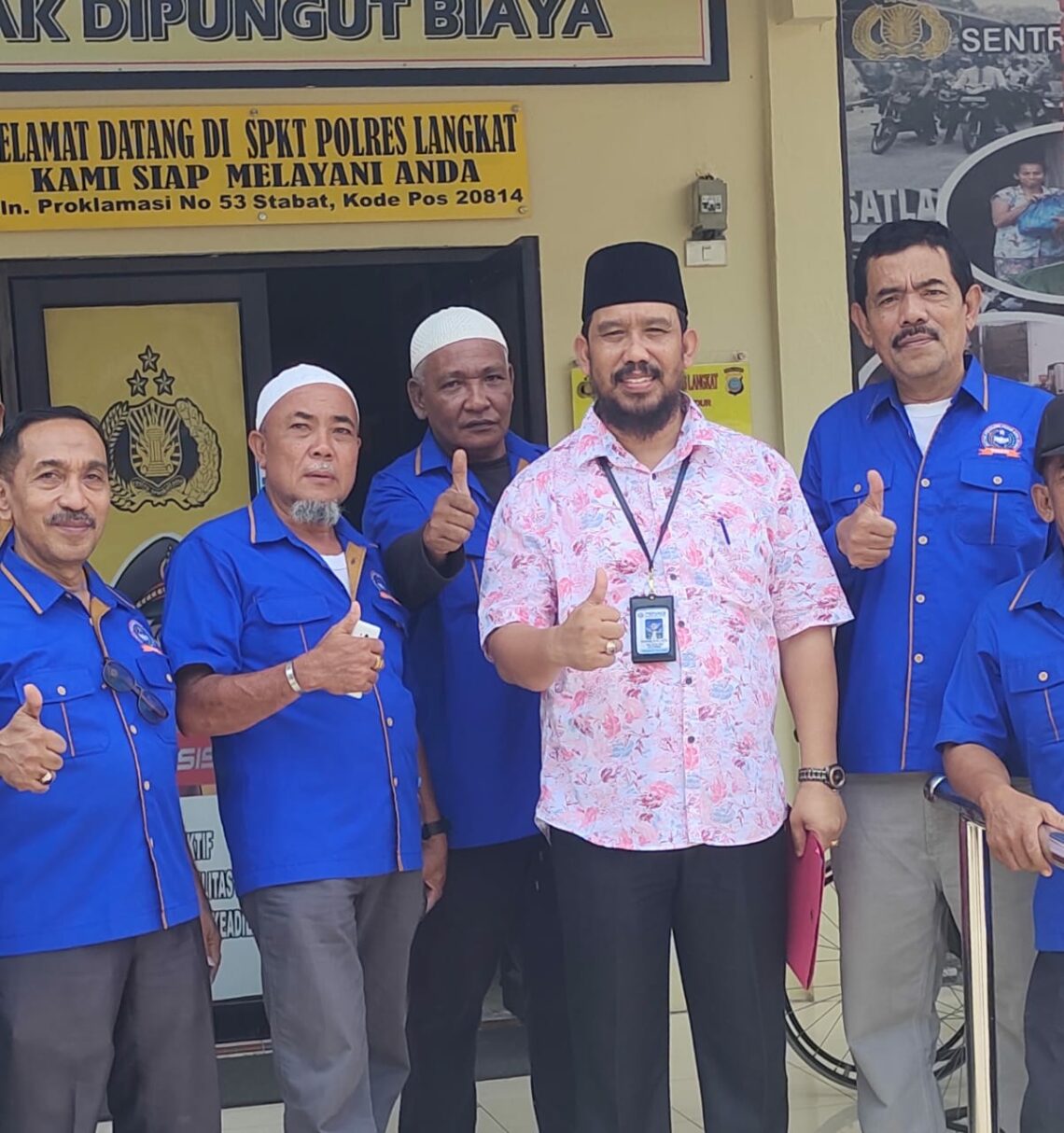 Oknum Petugas Gudang Bulog Stabat di Lapor Ke Polres Langkat.