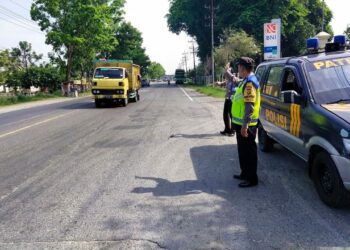 Polres Tebingtinggi Laksanakan Patroli Dialogis.
