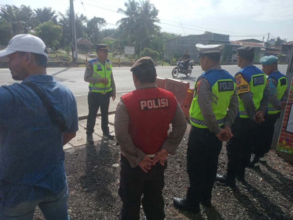 Polres Langkat Lakukan KRYD Antisipasi Arus Balik Lebaran Idul Fitri 1445 H.