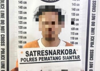 Menggunakan Sepeda Motor Bawa Sabu 1,39 Gram, Polres Pematangsiantar Tangkap Pria Di Jalan Aman Ujung.