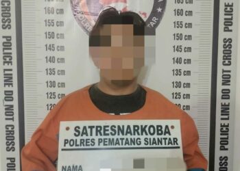 Polres Pematangsiantar Berhasil Mengamankan Pria Jalan Medan & Sita 20,90 Gram Sabu.
