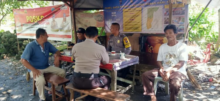 Cegah Peredaran Narkoba, Polsek Siantar Barat Patroli di Jalan Jawa.