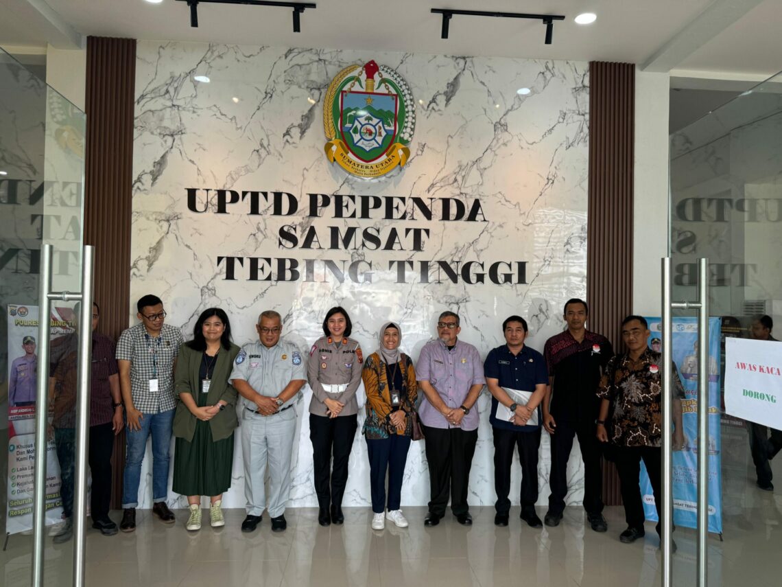 Kasat Lantas Polres Tebingtinggi AKP Agnis Juwita Mengatakan Tidak Ada Kutipan di UPT Samsat Tebingtinggi.