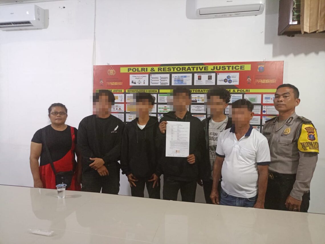 Polres Pematangsiantar Selesaikan Dua Perkara Penganiayaan Melalui Problem Solving.