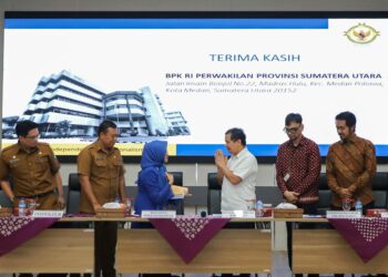 Wali Kota dr. Susanti Dewayani SpA Hadiri Exit Meeting Dengan Tim BPK RI Perwakilan Provinsi Sumut Atas Pemeriksaan Terinci Laporan Keuangan Pemko Pematangsiantar TA 2023.