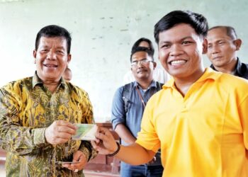 Bupati Simalungun Tinjau Putra - Putri Simalungun Mengikuti Pelatihan di Medan Melalui Program Si Kerja.