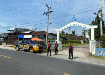 Polres Simalungun Amankan Lalu Lintas Libur Minggu, Situasi Kamseltibcarlantas Terjaga.