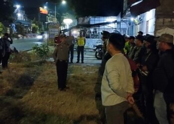 Hingga Dini Hari Polres Pematangsiantar Bersama Polsek Sejajaran Laksanakan KYRD Antisipasi Tawuran & Geng Motor.