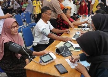 Polres Tebingtinggi  & Lion Club Bersama RS Bhayangkara Adakan Bakti Sosial Bagi Masyarakat.