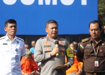 Polda Sumut Sita Ratusan Kilo Sabu & 100.120 Butir Ekstasi.