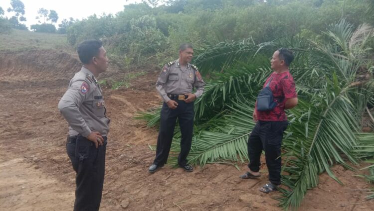 Sat Binmas Polres Pematangsiantar Edukasi Kamtibmas Kondusif Di Jalan Tambun Timur.