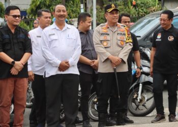 Kapolres Hadiri Peluncuran Tahapan Pemilihan Walikota dan Wakil Walikota Pematangsiantar Tahun 2024.