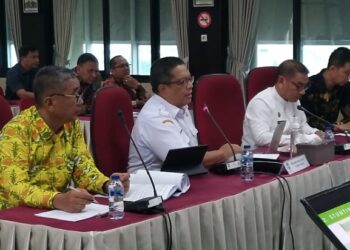 PJ Walikota Tebingtinggi Drs Syarmadani Paparkan Capaian Kinerja Tri Wulan IV Ke Mendagri.