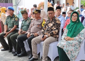 Wakapolres Pematangsiantar Hadiri Pelepasan Pemberangkatan Jamaah Calon Haji Dan Hajja 2024.