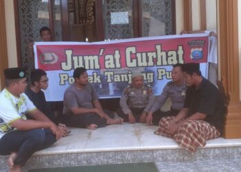 Jum'at Curhat Polsek Tanjung Pura : Polri & Masyarakat Bersinergi Jaga Kamtibmas.