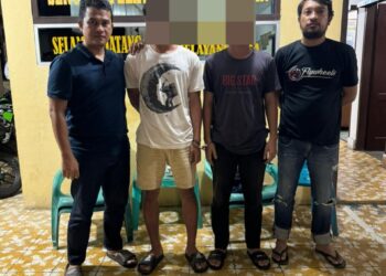 Dua Pelaku Pengeroyokan Diamankan Polsek Siantar Selatan.
