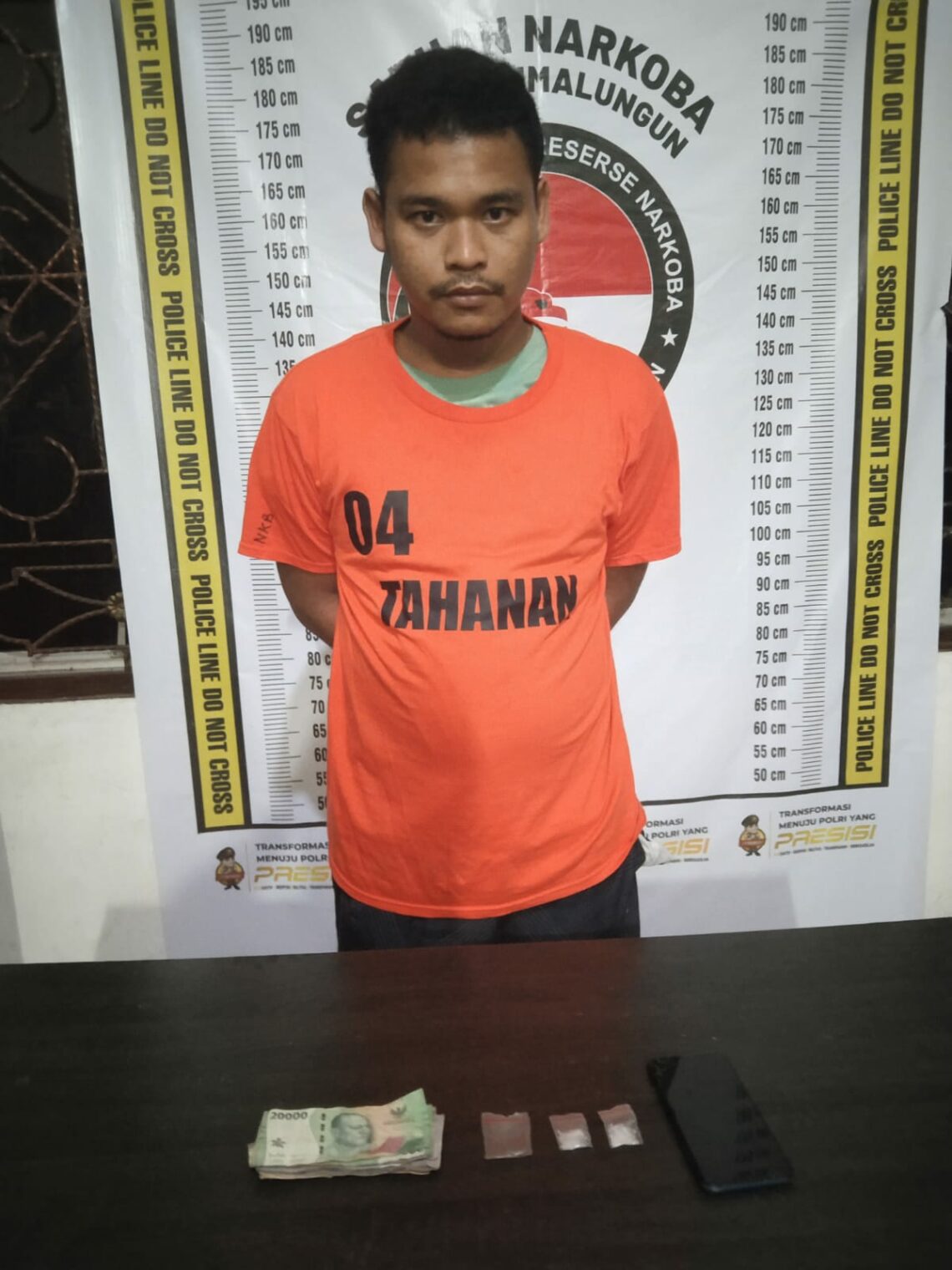 Bravo Polres Simalungun Kembali Berhasil Tangkap Pengedar Narkoba di Perladangan Ubi.