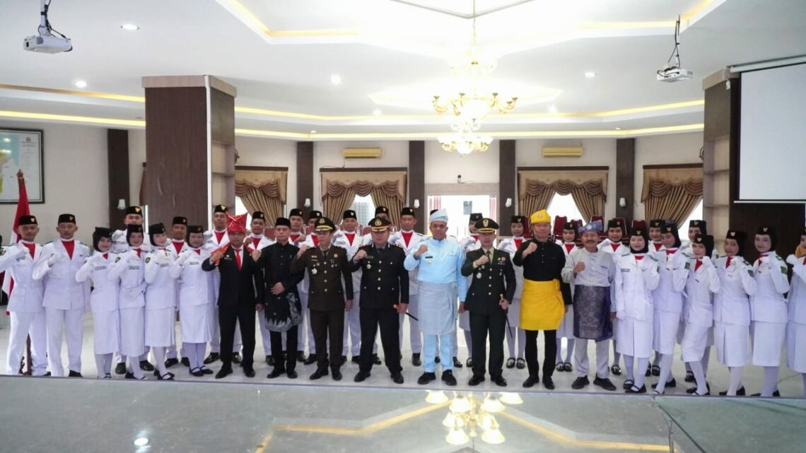 Pj. Bupati Langkat Bertindak Sebagai Pembina Upacara Peringatan Hari Lahir Pancasila Tahun 2024.