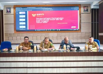 Pj. Bupati Langkat Diwakili Sekda Amril Pimpin Dialog Kinerja Kepala Perangkat Daerah Kabupaten Langkat Tahun 2024.