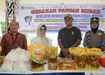 Menjelang Idul Adha 1445 H, Pemko Pematangsiantar Gelar Gerakan Pangan Murah di Lapangan Adam Malik Selama Dua Hari.