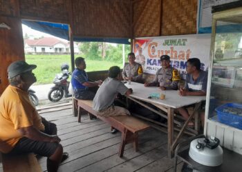 Lebih Dekat Dengan Warganya, Polsek Siantar Marihat Gelar Jum'at Curhat Kamtibmas.