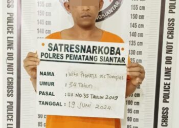 Polres Pematangsiantar Tangkap Tompel Pemilik Sabu.