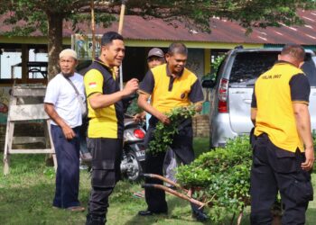 Sambut HUT Ke - 78 Bhayangkara, Polres Pematangsiantar Laksanakan Bakti Religi Di Rumah Ibadah.
