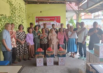 Polres Tebingtinggi Bersama KBPP Polri Berikan Bantuan Kepada Purnawiran & Warakauri.