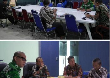 Sekda Amril wakili Pj Bupati Langkat Dalam Rakor & Fasilitasi Dukungan Pilkada Serentak.