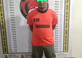 Satres Narkoba Polres Simalungun Tangkap Pengedar Sabu di Huta III Nagori Panambean Baru.