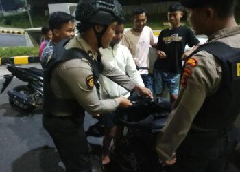 Patroli Perintis Presisi Sat Samapta Polres Simalungun Ciptakan Situasi Aman & Kondusif.
