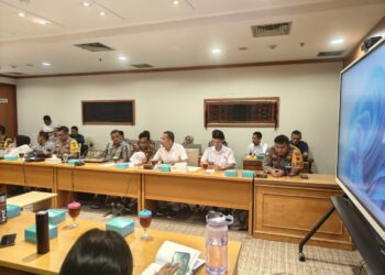 Kapolres Simalungun Hadiri Rapat Kerja Gabungan Komisi DPRD Sumut Bahas Konflik Tanah & Dampaknya.