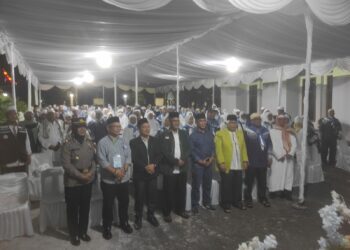 Kepulangan 198 Jamaah Haji/Hajjah 1445 H/ 2024 M Polres Pematangsiantar Lakukan Pengamanan.