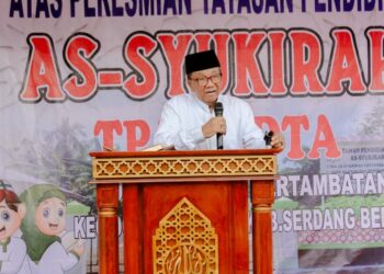 Keluarga Tohar Suhartono Infaqkan Madrasah As Syukuriah Untuk Membangun Generasi Bangsa Islami.