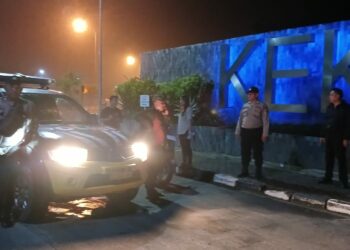 Polsek Perdagangan Resor Simalungun Gelar Patroli Skala Besar Antisipasi Tindak Pidana & Geng Motor.