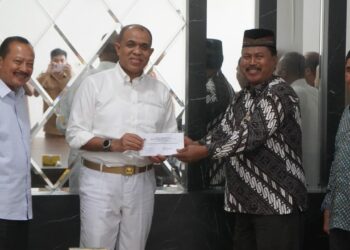Pj Bupati Langkat Menerima Audensi Panitia HUT Koperasi Kabupaten Langkat Tahun 2024.