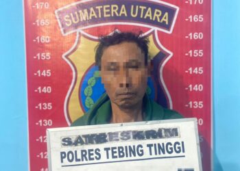 Kedua Pelaku di Amankan Polres Tebingtinggi.