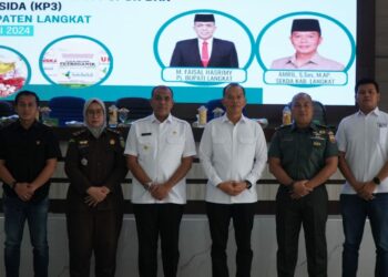 Pj. Bupati Langkat Buka High Level Meeting TPID & Rakor KP3 Kabupaten Langkat.
