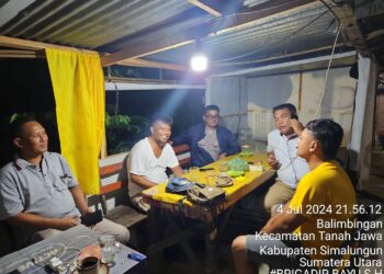 Polsek Tanah Jawa Tindak Lanjut Laporan Penyalahgunaan Call Center 110 di Nagori Balimbingan.