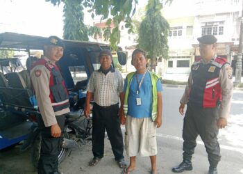 Cooling System Jelang Pilkada 2024, Personil Sat samapta Polres Langkat Pesankan Masyarakat Hindari Berita Hoax.
