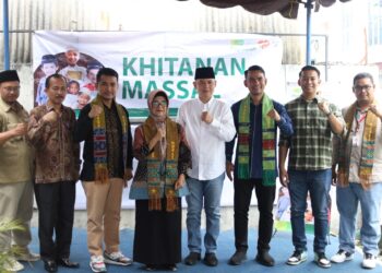 Wali Kota dr. Susanti Dewayani SpA Buka Kegiatan Khitanan Massal PT Pegadaian di Kantor Cabang PT Pegadaian Pematangsiantar.