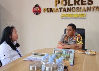 Polres Pematangsiantar Sambut Tim Penilaian Ombudsman.