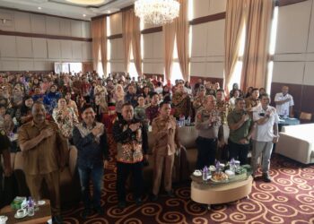 Polres Pematangsiantar Hadiri Pengukuhan - Orientasi Tugas Sekretariat PPK dan PPS Se Kota Pematangsiantar.